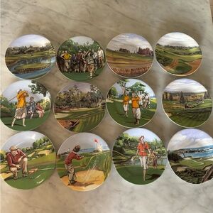 Phillip Deshoulieres golf plates